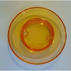 Pinball Pop Bumper Cap Game Part Translucent Light Orange Plastic Many Models